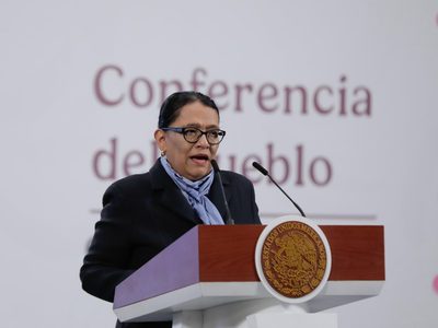 Asistencia a la cumbre del G7 es para fortalecer relaciones con países: Rosa Icela Rodríguez