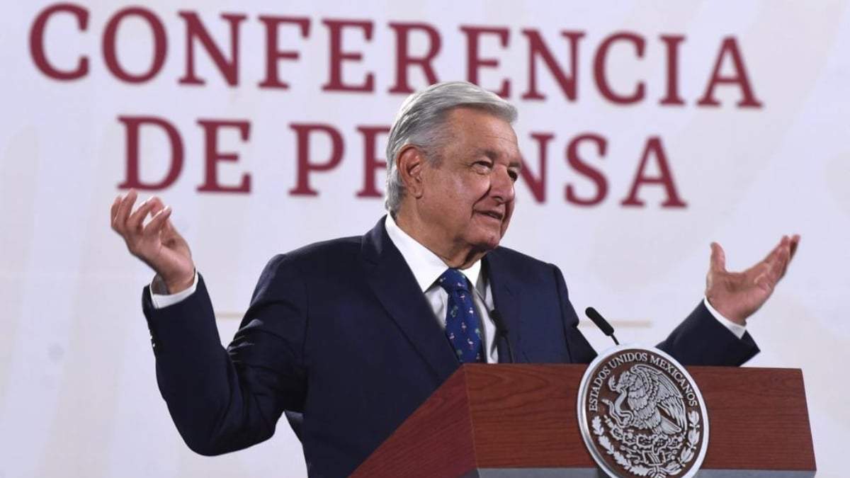 El presidente López Obrador