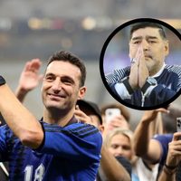 “No dijo nada raro”: Lionel Scaloni se refirió a la durísima crítica que recibió de Diego Maradona en 2018