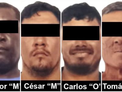 Detienen en Chiapas a cuatro hombres que transportaban media tonelada de cocaína en alta mar