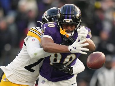Los Ravens pierden el primer lugar de la AFC Norte tras caer 22-27 contra los Steelers