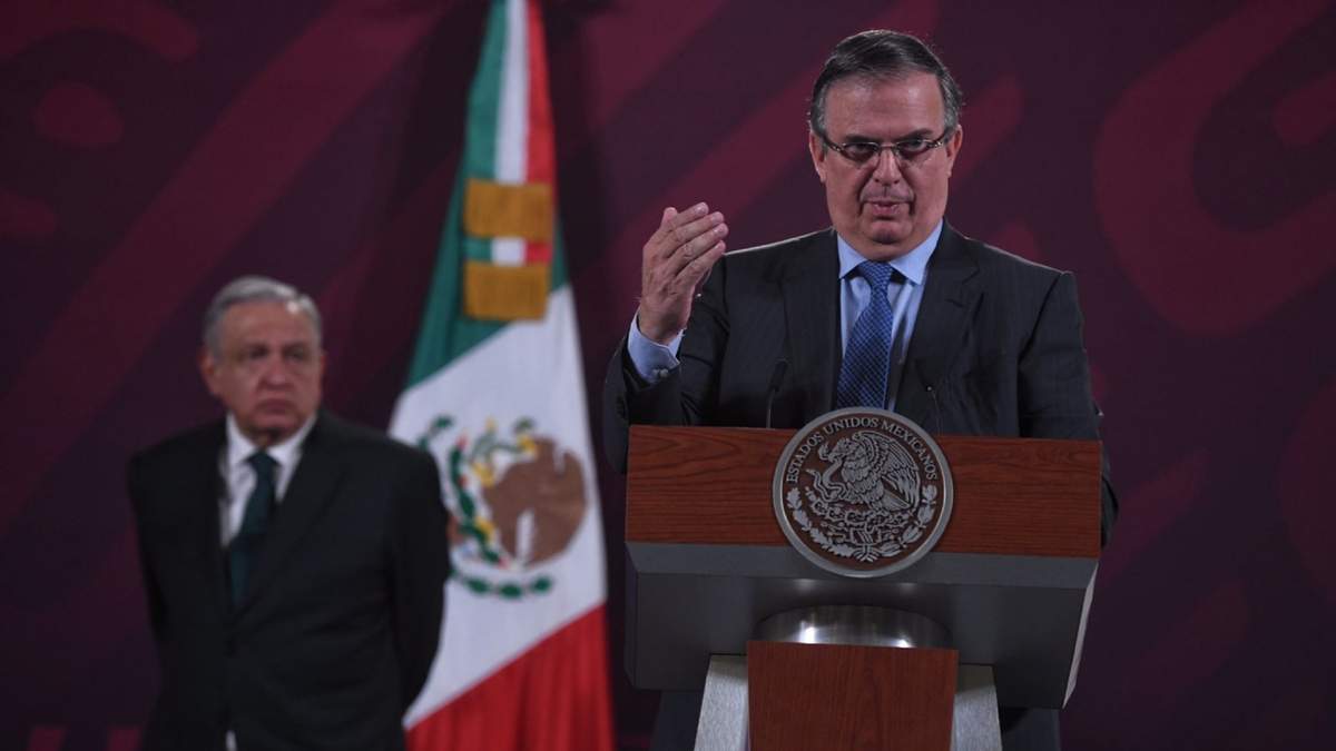 El secretario de Relaciones Exteriores (SRE), Marcelo Ebrard