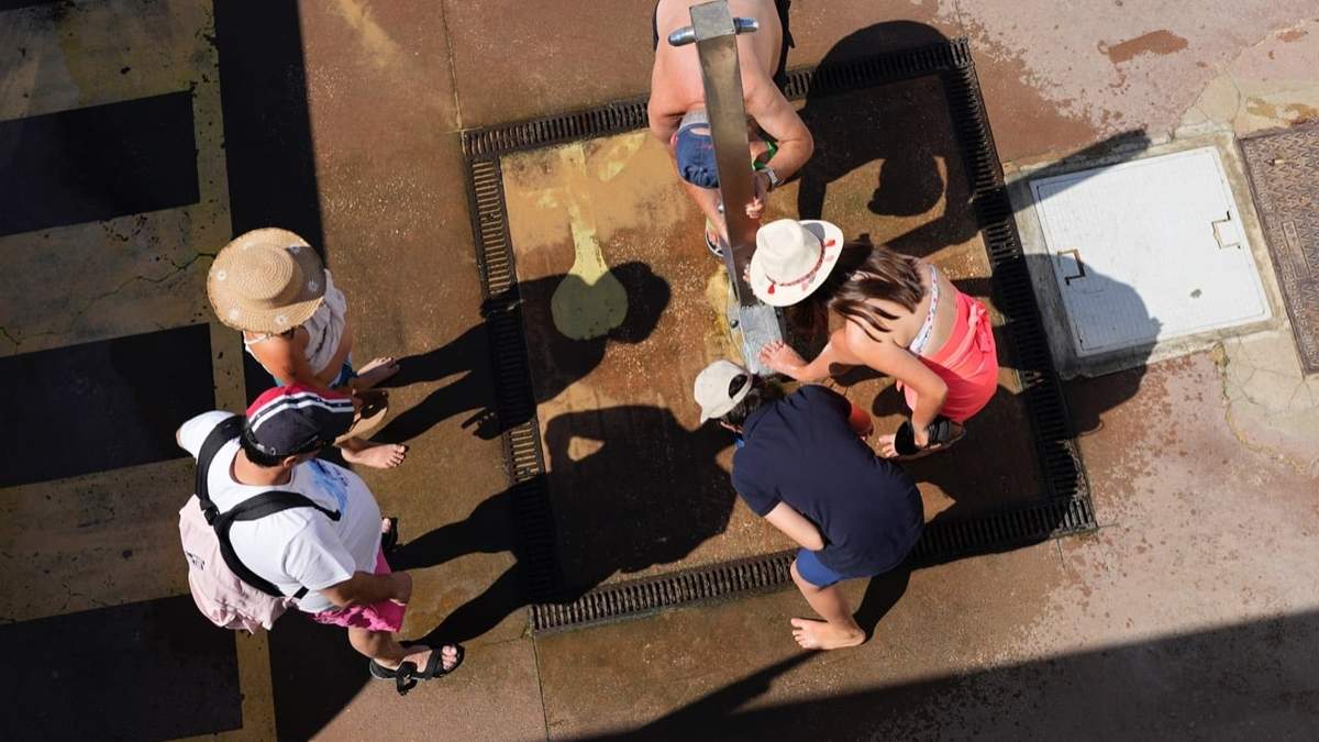 Ola de calor en Portugal