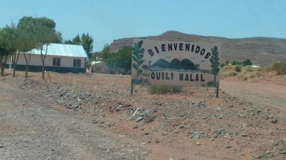 Quili Malal. Fuente: (Twitter)