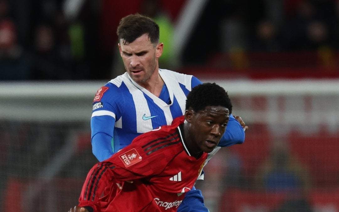 Manchester United queda eliminado de la FA Cup tras perder 2-1 ante el Brighton