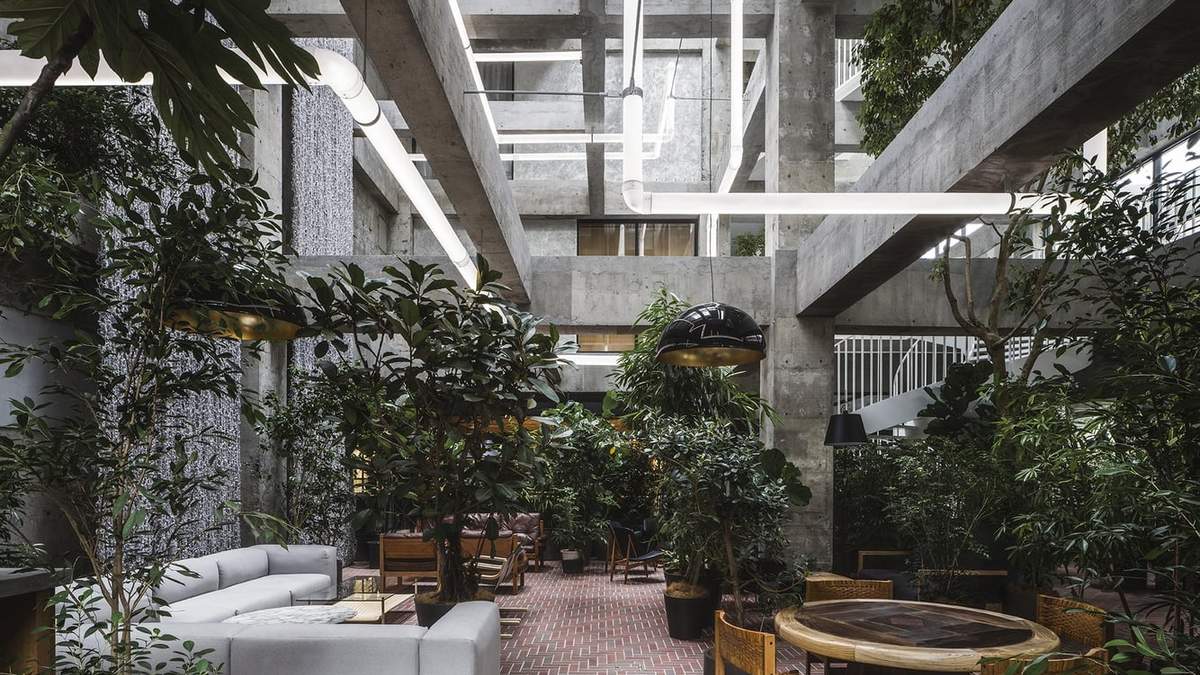 Hotel creado por célebre arquitecto, cerca de Tokio. Fuente: (Instagram)