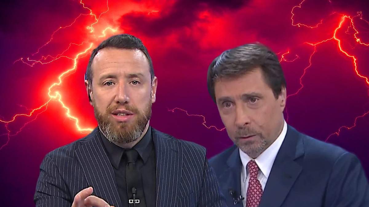 Facundo Pastor y Eduardo Feinmann. Fuente: (Minuto Neuquén)
