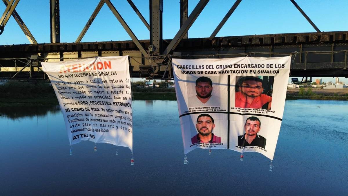 Narcomantas colocadas