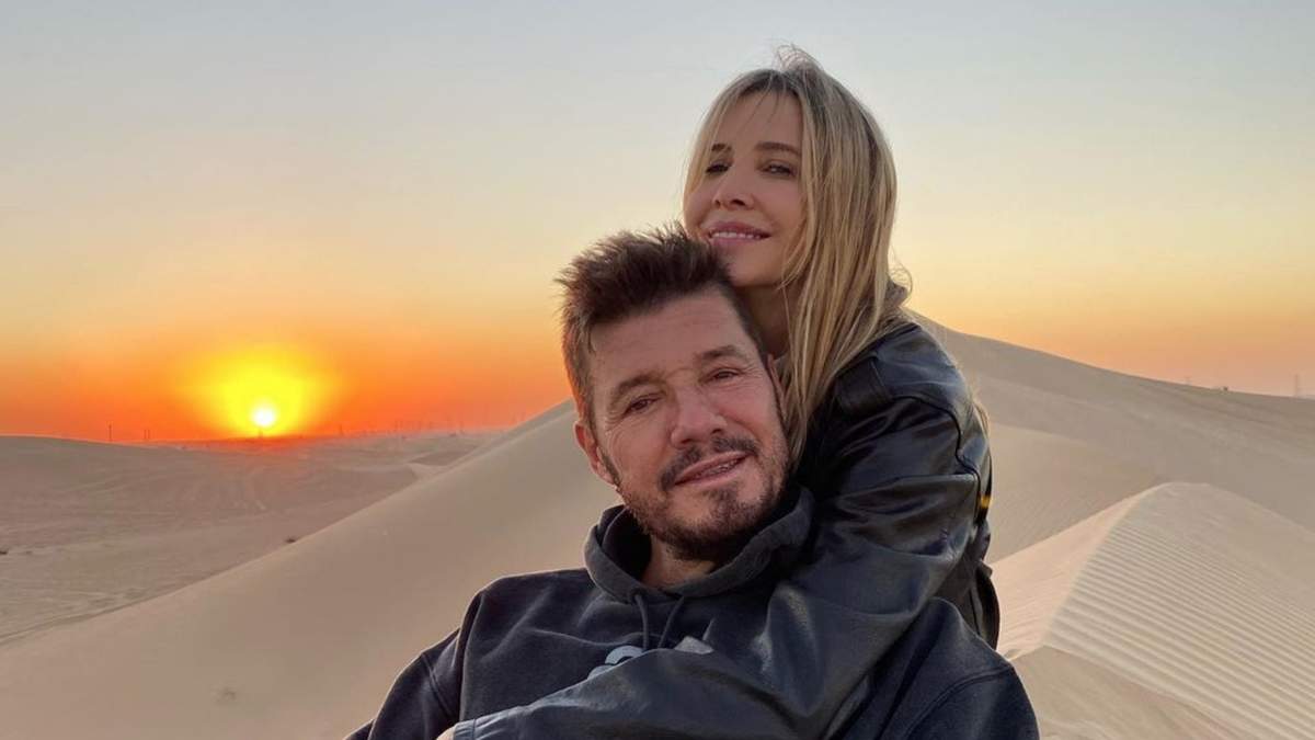 Marcelo Tinelli y Guillermina Valdés. Fuente: (Instagram)