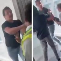 Pasajero insulta y golpea a personal de Viva Aerobus (Video)