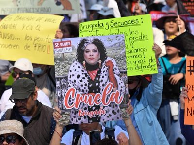 Nueva marcha animalista: comparan a Brugada con Cruella de Vil y “pasan lista” a víctimas (Video)