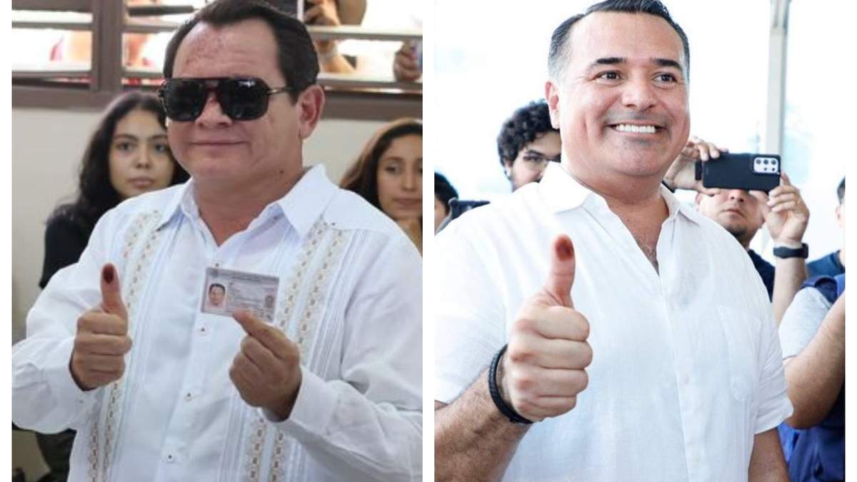 "Huacho" Díaz y Renán Barrera, candidatos a la gubernatura de Yucatán
