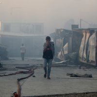 Devastador incendio en el mayor campo de refugiados de Europa