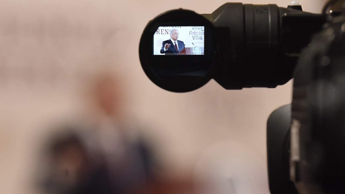 El presidente en su conferencia matutina