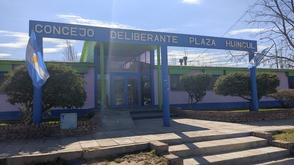 Concejo Deliberante de Plaza Huincul. Fuente: (Facebook)
