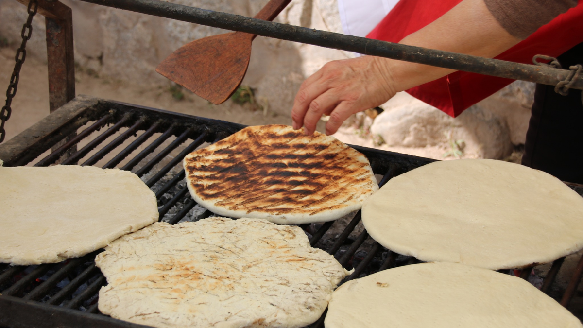 Tortilla parrillera. Fuente: (Instagram)