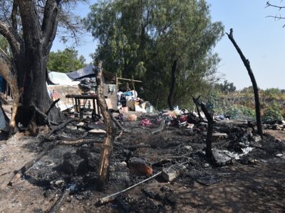 Muere Mario Antonio, de 4 años, al incendiarse el cuarto de madera donde vivía con su familia
