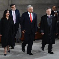 "Nada por la fuerza", dice el representante del Poder Judicial ante titulares del Ejecutivo y el Legislativo