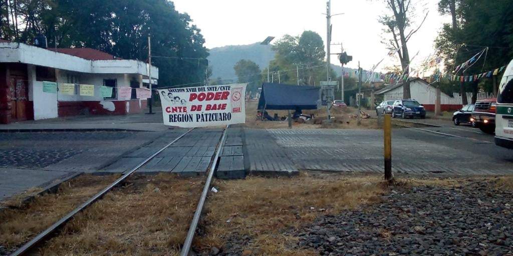 Bloqueo a vías férreas en el estado