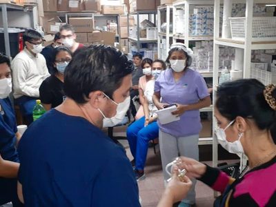 Salud capacita al personal de Abastecimiento del Hospital Castro Rendón