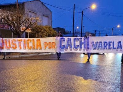 A tres meses de su brutal asesinato, movilizaron para exigir justicia por Cachi Varela