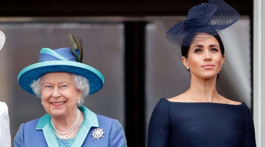 La reina Isabel y Meghan Markle. Fuente: (Instagram)