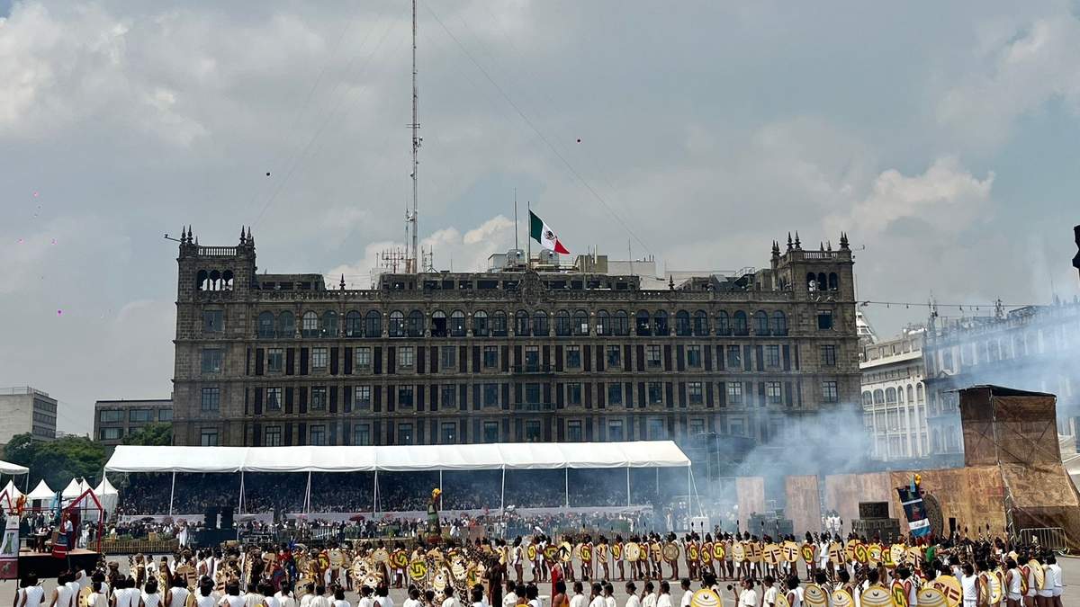 La conmemoración por los 700 años de la fundación de Tenochtitlan
