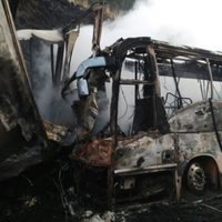 Choque en la México-Puebla deja al menos 30 lesionados