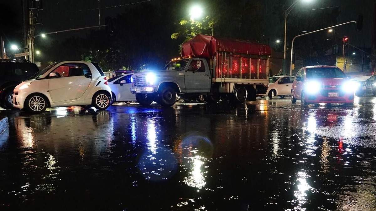 Zonas anegadas por las lluvias
