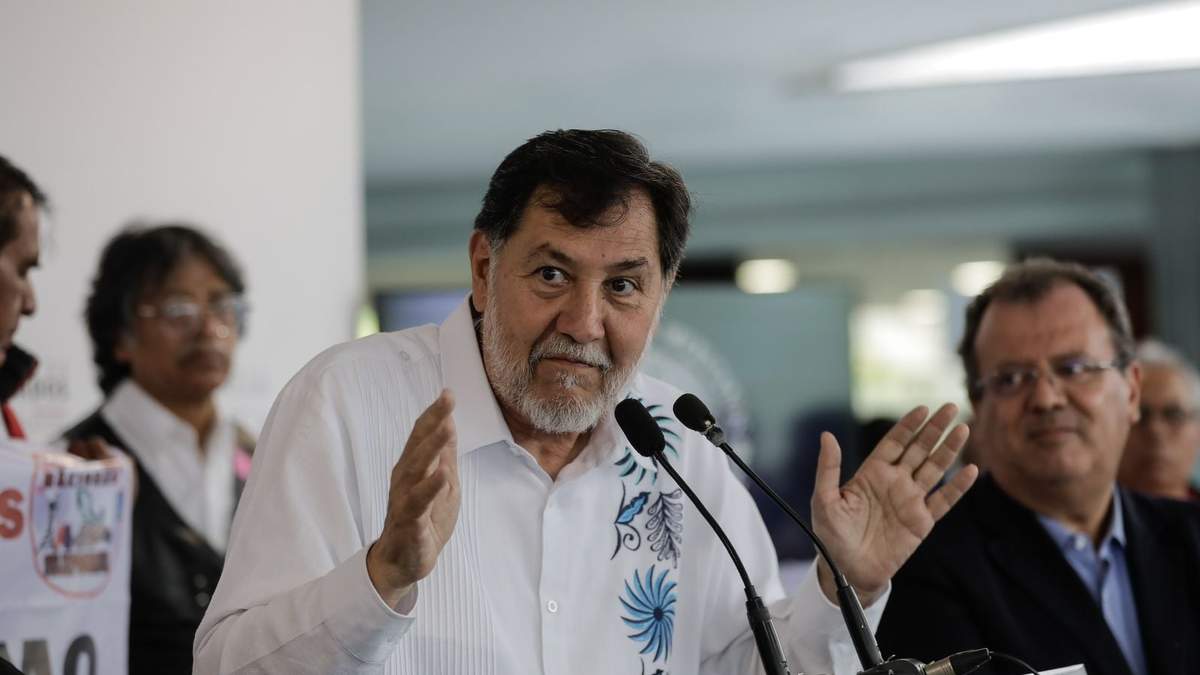 El diputado del PT, Gerardo Fernández Noroña