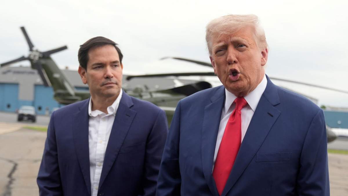 Marco Rubio y Donald Trump