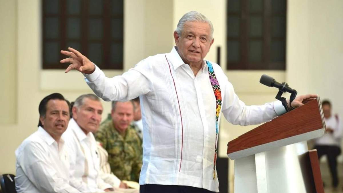 López Obrador de gira en Veracruz