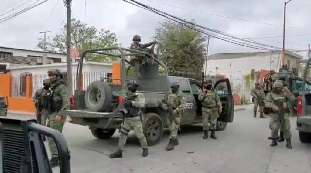 Accionar de militares en Nuevo Laredo