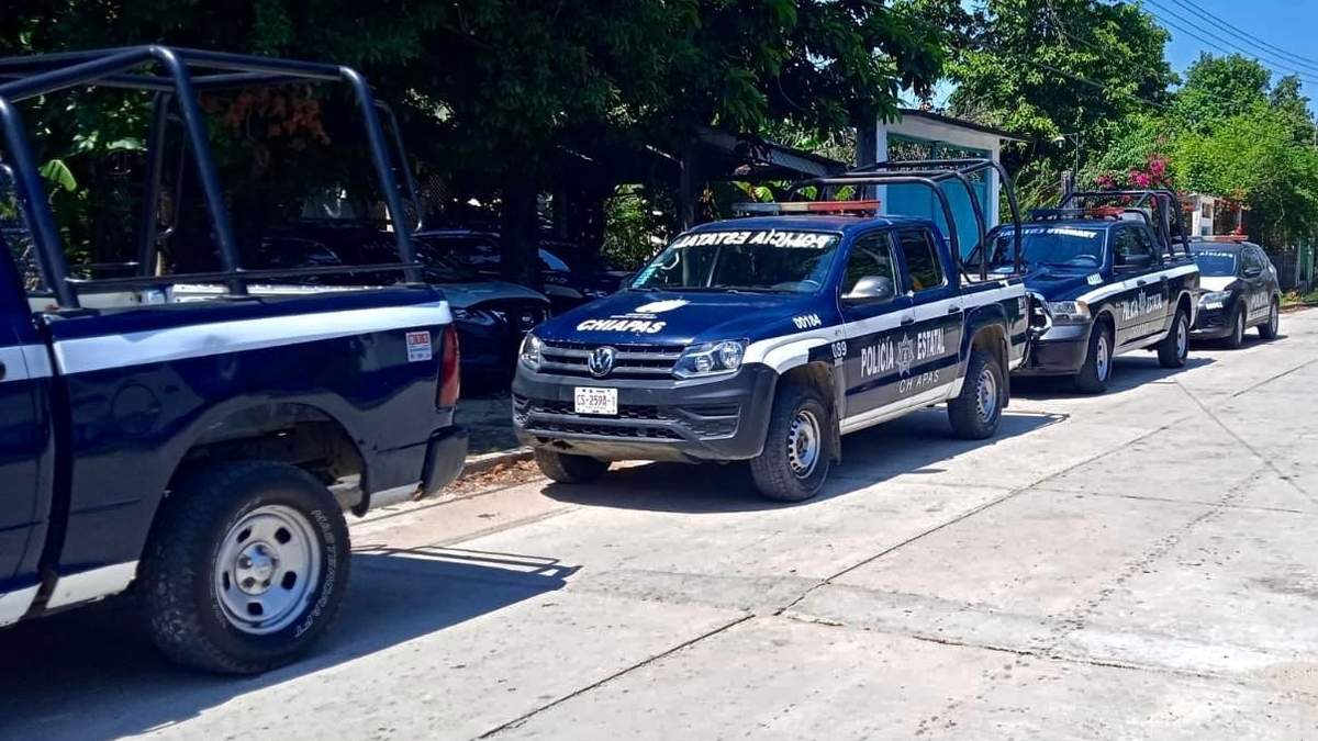 Policías de Chiapas