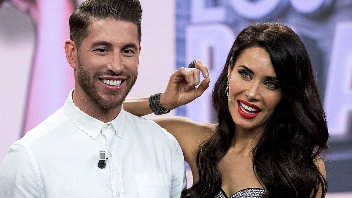 Pilar Rubio y Sergio Ramos. Fuente: (Instagram)