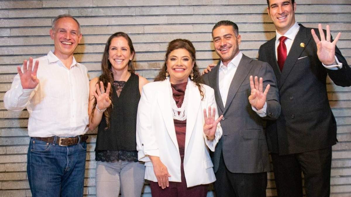 Hugo López-Gatell, Mariana Boy, Clara Brugada, Omar García Harfuch y Miguel Torruco
