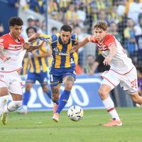 Qué dijo Ángel Di María sobre el pasillo de espaldas que le hizo Estudiantes