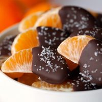 Postre rápido, sano y riquísimo: así preparo mi chocolatina de mandarina con pistacho