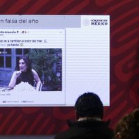 García Vilchis presenta "lo peor del año" en fake news; da "mención honorífica" a Kenia López