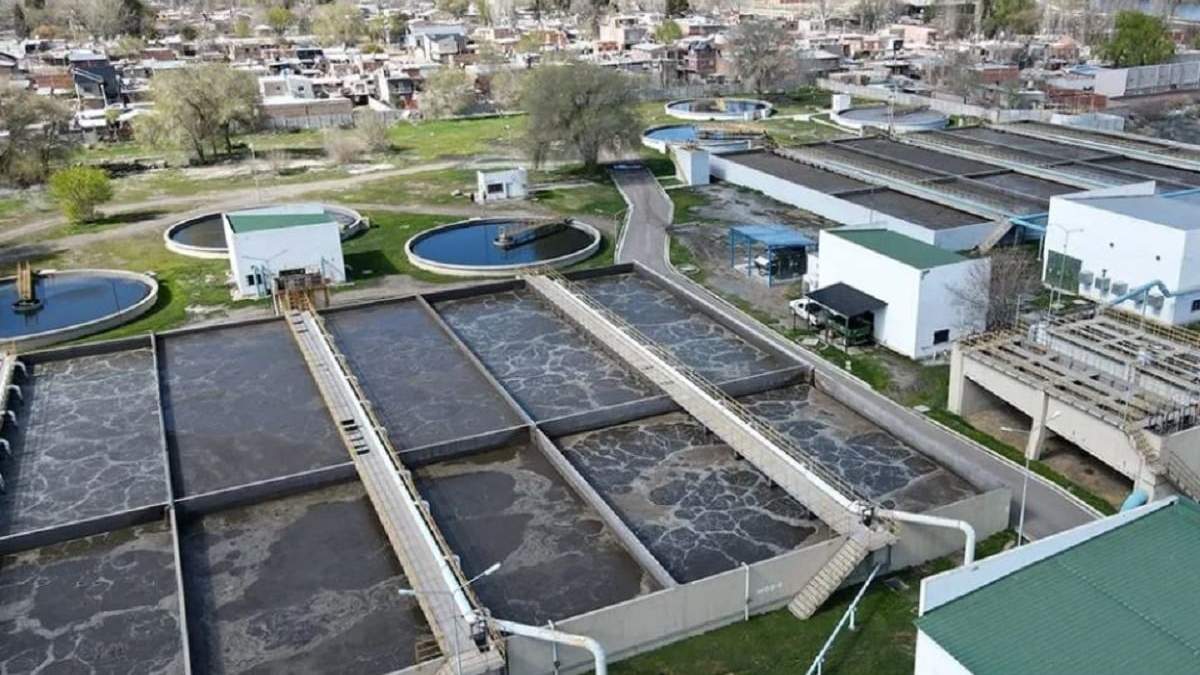 La Planta Tronador procesa el 90% de los efluentes cloacales de la ciudad capital. Fuente: (Gobierno de Neuquén)