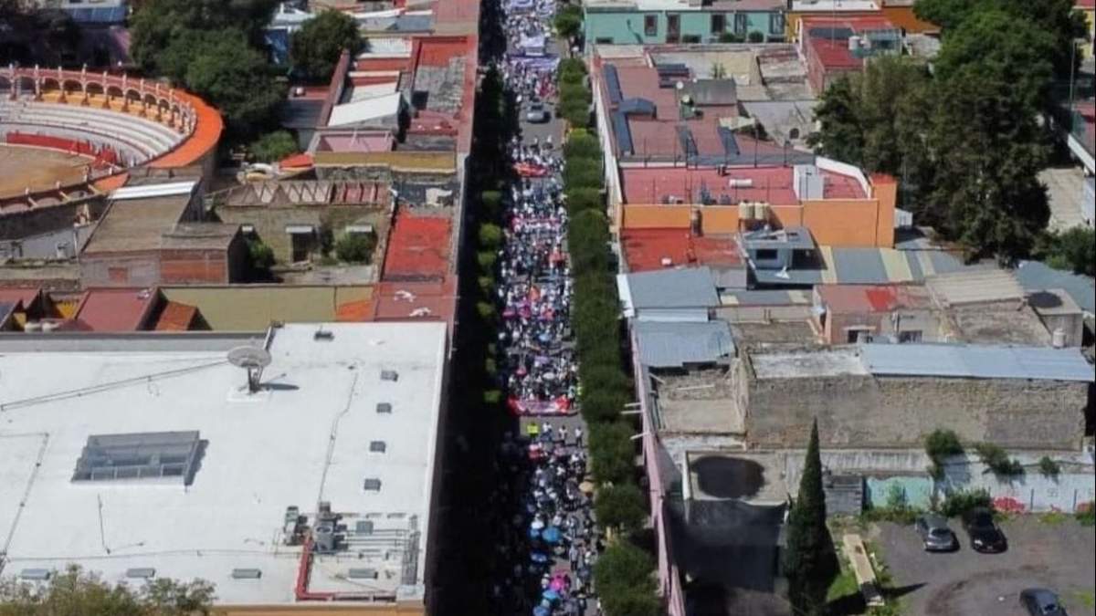 Miles se manifestaron ayer en la capital del estado