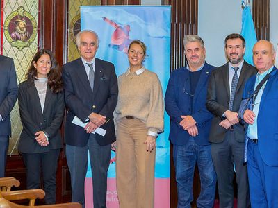 Neuquén promocionó su producto nieve a Uruguay