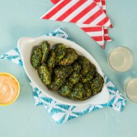 Buñuelos de espinaca al horno: la receta más saludable para comer verduras