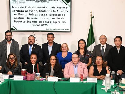 Alcaldes solicitan un aumento de presupuesto al Congreso de la CDMX