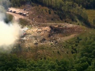 No hay sobrevivientes en explosión de fábrica de explosivos en Tennessee, dice policía