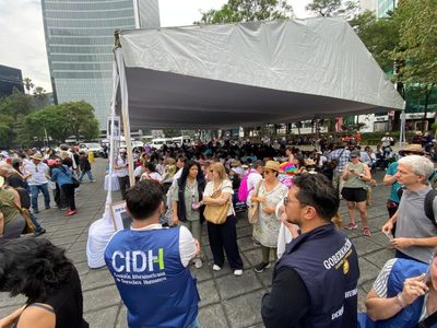 CIDH y Segob dan seguimiento a movilizaciones de madres buscadoras en México