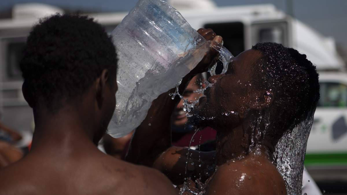 Migrantes en su paso por México