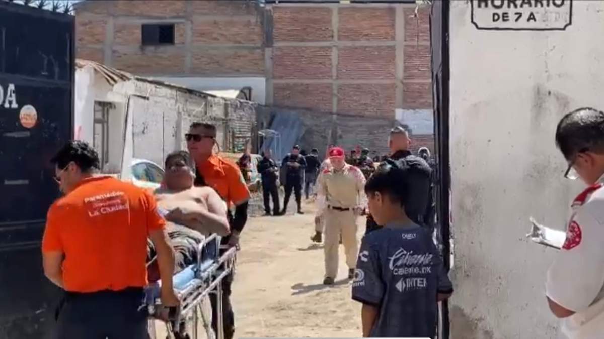 Uno de los lesionados