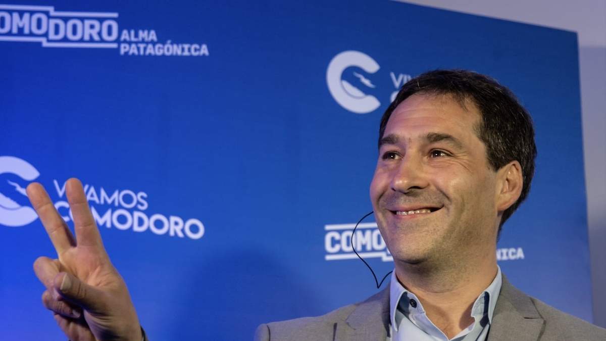 Juan Pablo Luque, intendente de Comodoro Rivadavia. Fuente: (Twitter)
