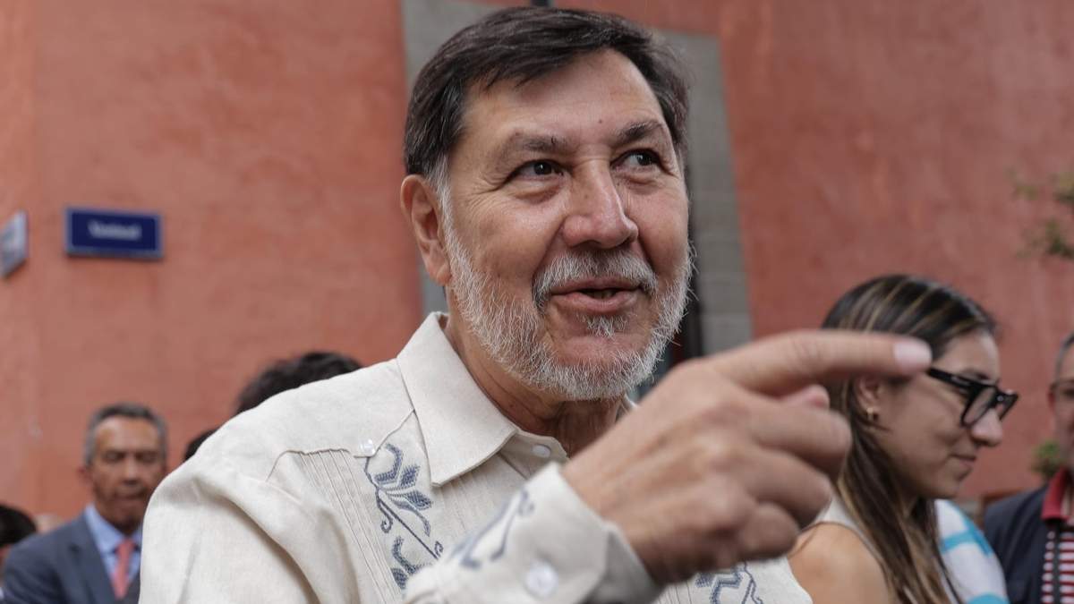 El senador Gerardo Fernández Noroña